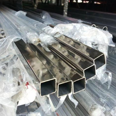 304 202 Ss Pipe Square AiSi S30815 3mm 201 22mm 316 Stainless Steel Tube 50mm 55mm