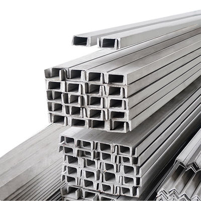 NO.4 Bright 201 304 309 Stainless Steel U Channel Hot Rolled Stainless Steel Angle Profile