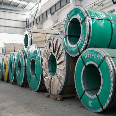 JIS Cold Rolled Stainless Steel Coils 201 202 316L 1000mm S30815