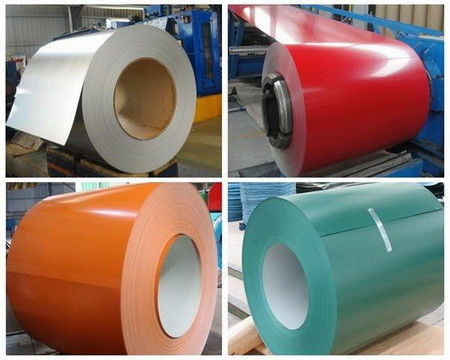 300mm PPGI Steel Coil Q235 SS400 Electro Galvanizing 600 G / M2