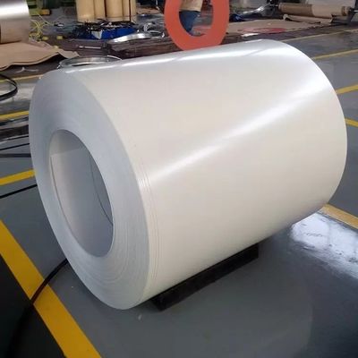 White Galvanized Ppgi Steel Coil 9016 Prepainted 0.4mm Color Coated PPGI 0.1mm - 300mm