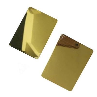 201 304 316 Best Quality Stainless Steel 8K Mirror Silver Gold Rose Gold Black Color Metal Sheet For Baseboard