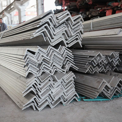 ISO Sus304 Stainless Steel Angle Bar 50x50 Equal Angle Stainless Steel Extrusion Profiles