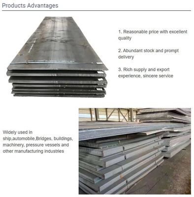 Hot Rolled Carbon Steel Sheet Plate Coated 6mm C45 SS400 SS540