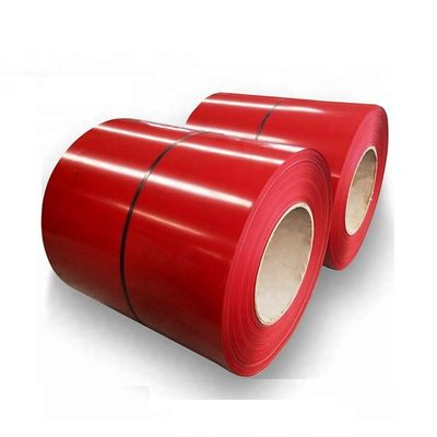 Prepainted PPGI PPGL Steel Coil Color Coated Cold Rolled 600mm 0.5m - 12m