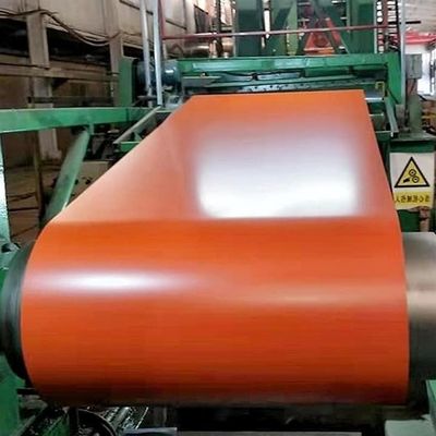 Ral6005 PPGI Color Coated Steel Coil Hot Dip Ral 9003 600mm